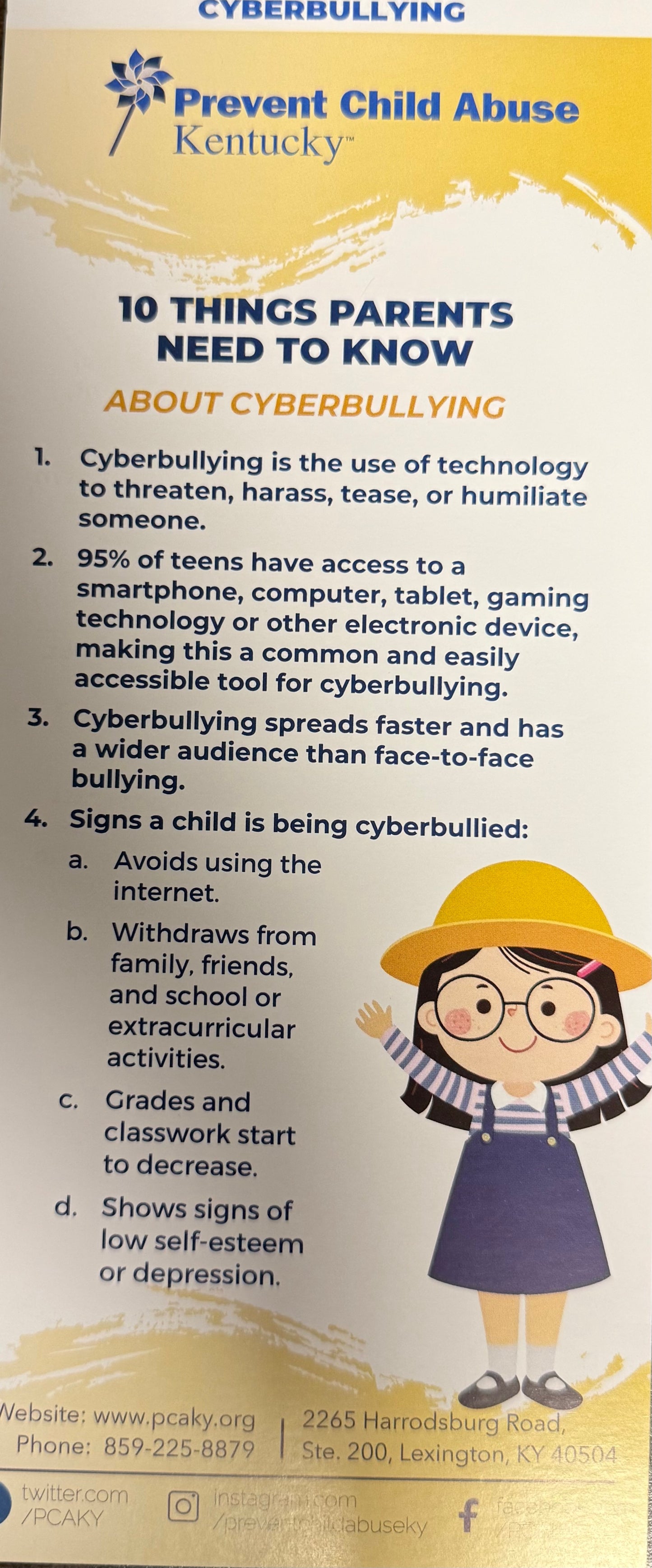10 Things Parents Need to know About Cyberbullying