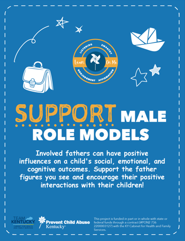 Support Male Role Models- Lean On Me Kentucky Cards (Bundle of 10)