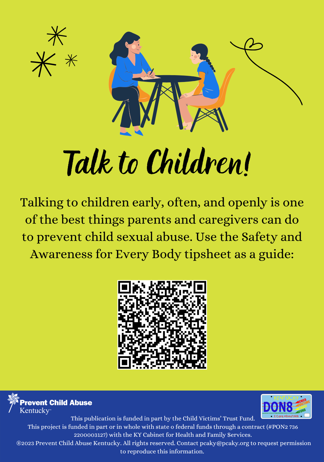 Talk to Children Cards (Bundle of 25)