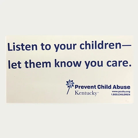 Listen to your children—let them know you care. Magnets (Stack of 25)