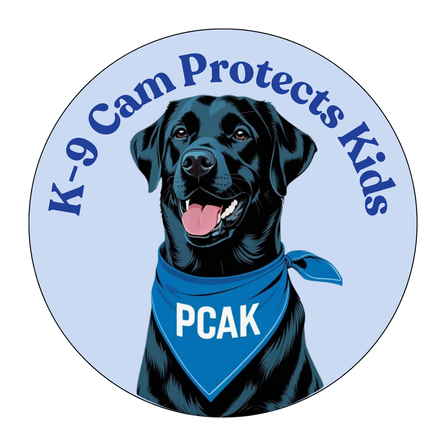 K-9 Cam Protects Kids – Awareness Button (2.25”)