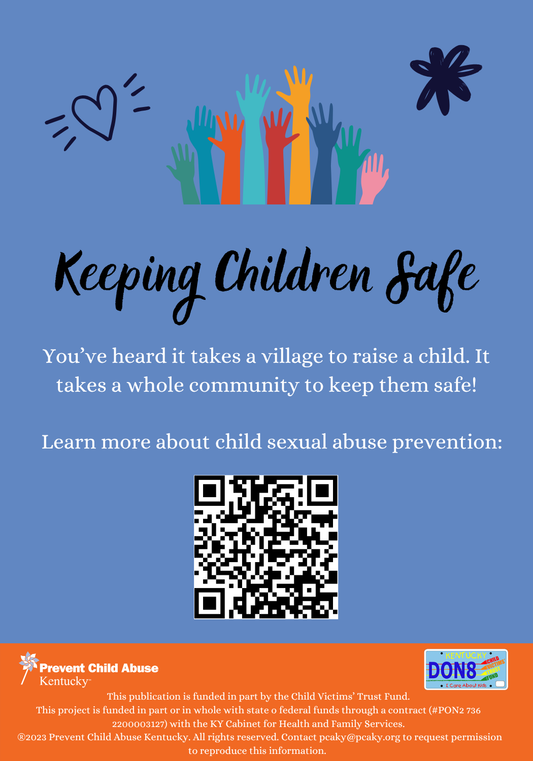 Keeping Children Safe Cards (Bundle of 25)