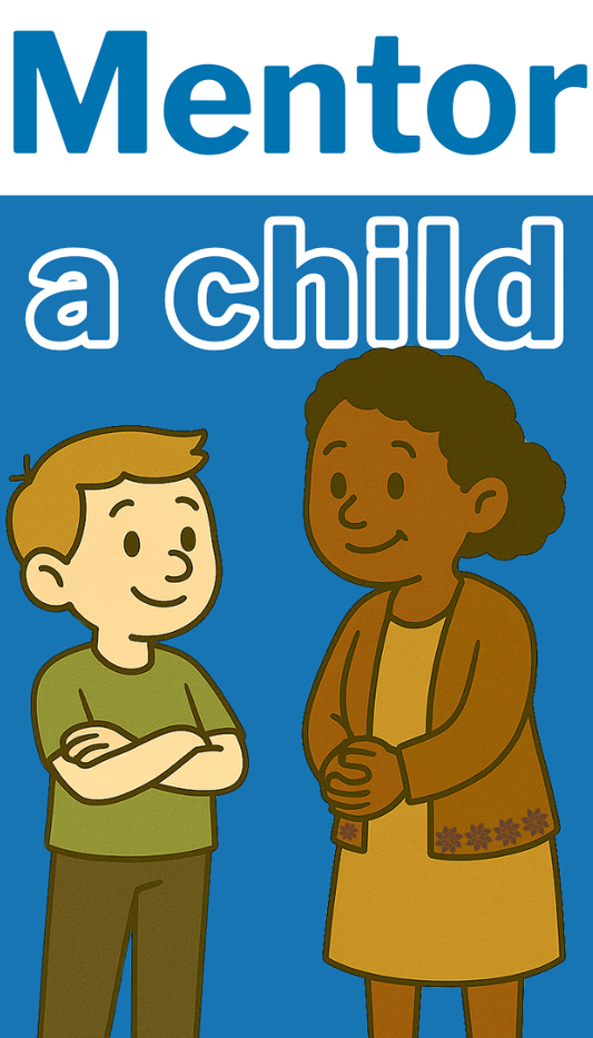 Mentor a Child- Mini Lean On Me Kentucky Cards (Bundle of 10)