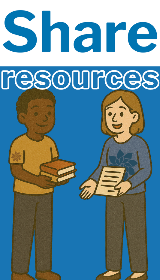 Share Resources- Mini Lean On Me Kentucky Cards (Bundle of 10)