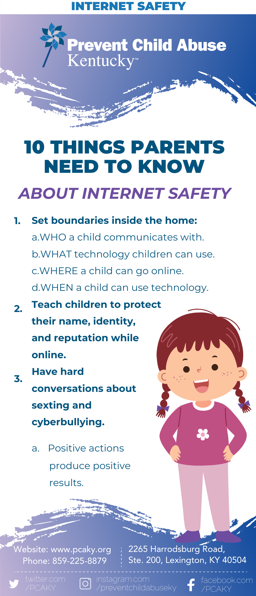 10 Things Parents Need to Know about Internet Safety Parenting Slick (Bundle of 25)