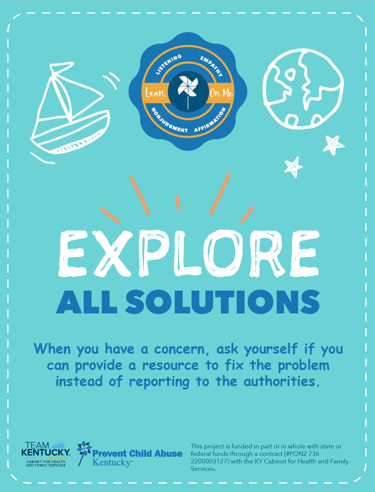 Explore All Solutions- Lean On Me Kentucky Cards (Bundle of 10)